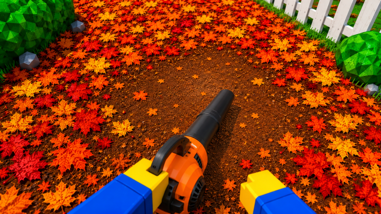 A bright garden scene from Garden Cleaner Evolution